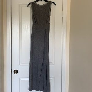 Free People light gray maxi dress